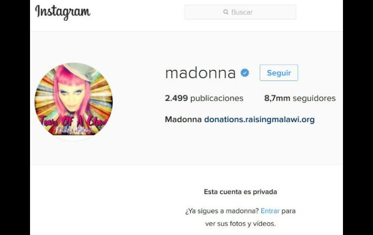 No se sabe si la decisión de la cantante está relacionada con la reciente polémica luego de su discurso en la Marcha de las Mujeres. ESPECIAL / instagram.com/madonna