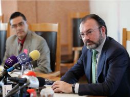Videgaray dijo que en su encuentro con representantes de Trump en la Casa Blanca los funcionarios mexicanos expresaron extrañeza. SUN / I. Stephens