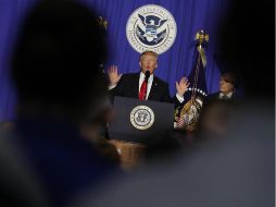 El ''tuit'' de Trump provoca que en este momento la moneda registre pérdidas en las primeras horas del día. EFE / C. Somodevilla