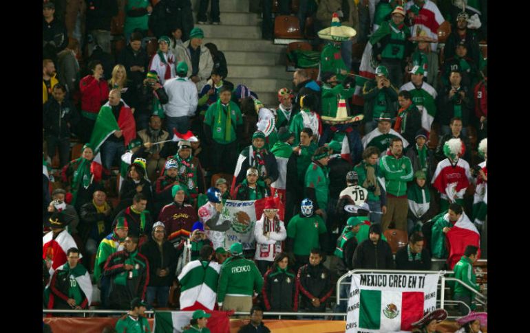 La FIFA multó a la federación mexicana con 85 mil francos suizos, luego que el grito fue escuchado en cinco partidos de eliminatorias. MEXSPORT / ARCHIVO
