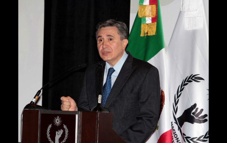 'La soberbia autoritaria debe ser erradicada', expresó el presidente de la CNDH, Luis Raúl González Pérez. NTX / ARCHIVO
