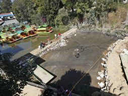 ).- El jefe delegacional en Xochimilco, Avelino Méndez, informó que pedirá ayuda a la Unesco para la reparación de la grieta. SUN / L. Cortes