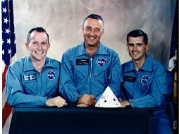 Los tres astronautas del Apolo 1 perecieron en un trágico incendio en la cabina. TWITTER / @NASA