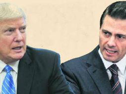 El Gobierno de México canceló la reunión entre los presidentes después que Trump insistiera en el tema del pago del muro. ESPECIAL /