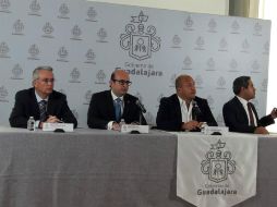 El presidente municipal, las fracciones de MC, PRI, PAN y del Verde Ecologista revisarán propuestas y medidas de austeridad. TWITTER / @GuadalajaraGob