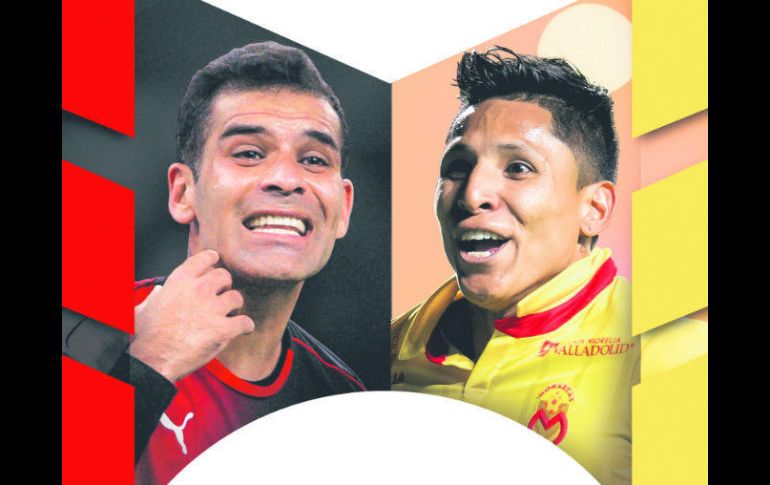 La defensa rojinegra, liderada pór Rafa Márquez, deberá contener el ánimo goleador de Raúl Ruidíaz. ESPECIAL /