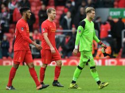 Es la segunda eliminación de la semana para Los Reds, que cayeron en semifinales de la Copa de la Liga frente al Southampton. AFP / P. Ellis