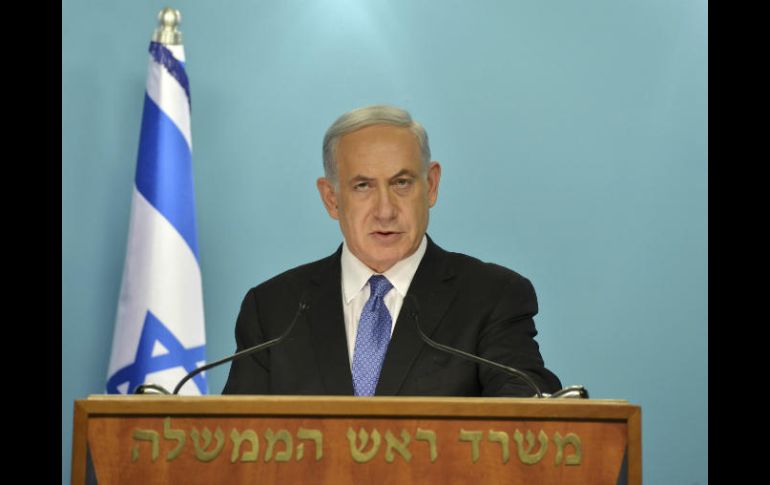 Netanyahu expresó en un mensaje su acuerdo a la construcción del muro fronterizo. AP / ARCHIVO
