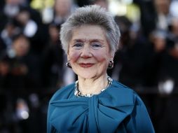 Emmanuelle Riva filmó el año pasado en Islandia una película y actuó en una obra de teatro en Roma. AFP / V. Hache