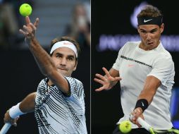 Los tenistas,  Roger Federer y Rafael Nadal, enfrentarán la  final del Abierto de Australia. AFP / ARCHIVO
