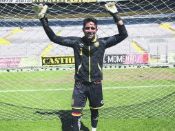 Florencio Morán. Será el custodio del arco universitario hoy en el Estadio Jalisco. EL INFORMADOR / R. Tamayo