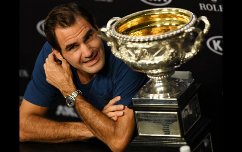 Roger Federer reconoce que haber vencido a Rafael Nadal esta noche ha sido muy especial. AFP / W. West