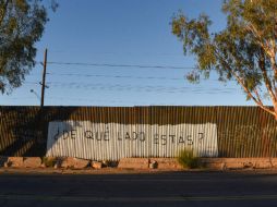 El titular de la SRE señala que naciones latinoamericanas y europeas ha mostrado apoyo en contra del muro fronterizo. EFE / ARCHIVO