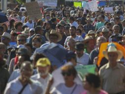 ¡México, Despierta! exigió a los diputados la eliminación de legisladores locales elegidos de manera plurinominal. EL INFORMADOR / ARCHIVO