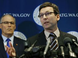 Ferguson es uno de 16 fiscales generales de estados que calificaron el decreto de Trump como ‘antiestadounidense e ilegal’. AP / T. Warren