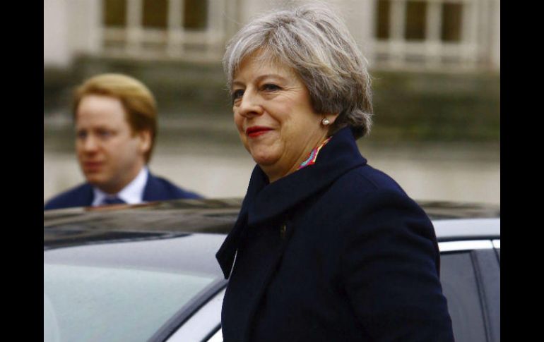 La jefa del Gobierno había indicado hasta ahora que activará el proceso antes de finales de marzo. EFE / G. Caddick