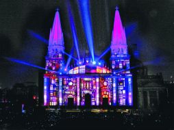 La Catedral de Guadalajara será uno de los edificios que se iluminarán para festejar el aniversario de la ciudad. ESPECIAL /