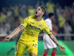 Pato, de 27 años, anotó seis goles en 24 partidos con Villarreal esta temporada. EFE / D. Castelló