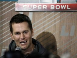 Tom Brady dice que disputar un partido en México sería grandioso:  ''Creo que tener una oportunidad será una gran experiencia''. AP / C. Riedel