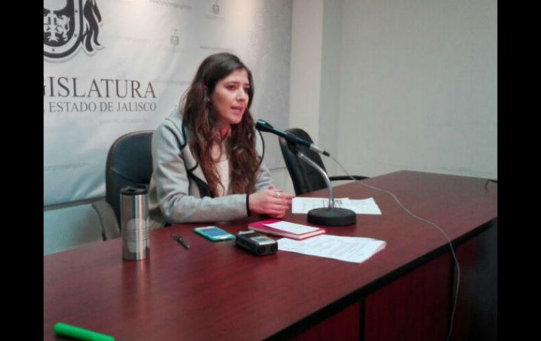 La diputada Patricia Pelayo apuntó que los gobiernos estatales no prestan atención al caso de San Sebastián Teponahuaxtlán. TWITTER / @LegislativoJal