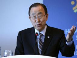 Ban era el segundo candidato mejor valorado en las encuestas para ser nuevo presidente. AP / ARCHIVO