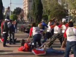 El ex city manager de la delegación Miguel Hidalgo dice que la protesta es contra la corrupción que el PRI le da al país. TWITTER / @arnemx