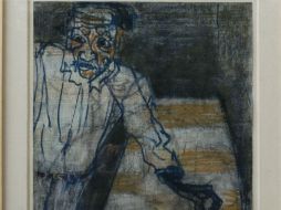 'Self Portrait LXIX', de Francisco Toledo, una de las obras exhibidas. ESPECIAL / Galería Páramo