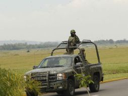 Elementos de la Sedena y Seguridad Pública del estado despliegan un operativo para dar con los involucrados. EL INFORMADOR / ARCHIVO