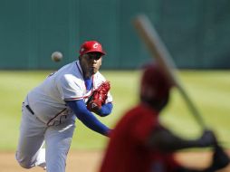 Vladimir García, el lanzador de los Alazanes de Granma, campeones de Cuba. EFE / M. Guzmán