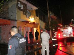 Los hechos sucedieron sobre la calle Hacienda La Quemada, entre Hacienda de Tecualita y Hacienda de Tala. ESPECIAL / Policía de Guadalajara