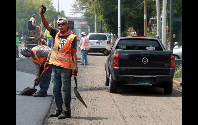 Para no afectar el tránsito en la zona, los trabajos se harán de 23:00 hasta las 05:00 horas, domingo a jueves. EL INFORMADOR / ARCHIVO