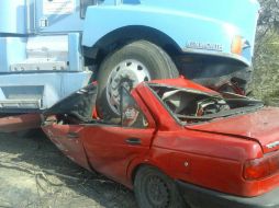 El hecho ocurrió a las 15:00 horas sobre el km 95 la carretera libre que conduce de Encarnación de Díaz hacia Aguascalientes. TWITTER / @PCJalisco