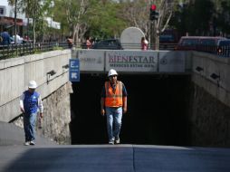 El cierre en el túnel comenzó la mañana de ayer viernes, generando caos vial en la zona. EL INFORMADOR / ARCHIVO