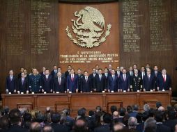 Este domingo, el Presidente encabeza el Centenario de la Constitución mexicana en Querétaro. TWITTER / @gobmx