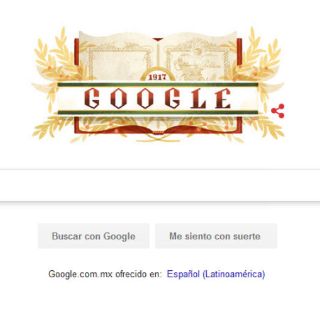 Google conmemora centenario de la Constitución Mexicana