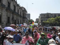 Subrayan que las movilizaciones lograron que el gobierno frenara por 15 días el nuevo gasolinazo. EL INFORMADOR / F. Atilano