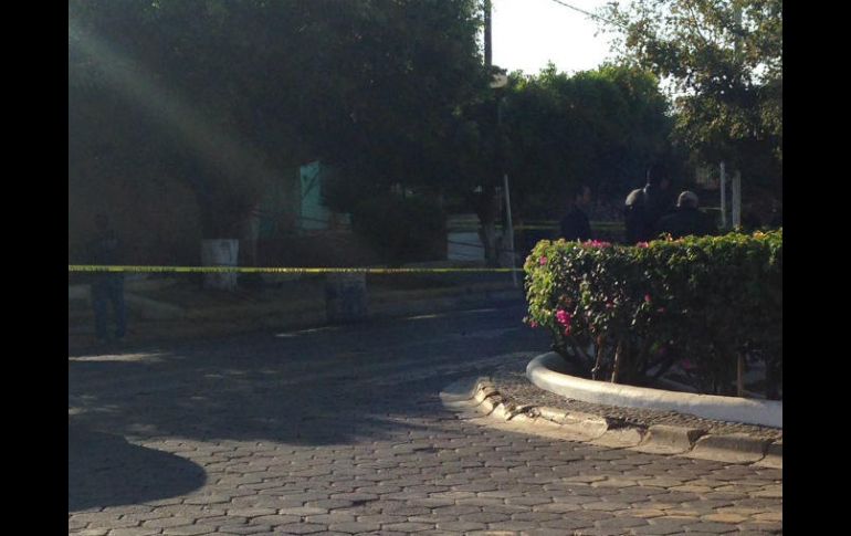 Los cadáveres se hallan a un costado de la plaza junto al templo. ESPECIAL /