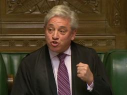 John Bercow criticó el 'racismo y sexismo' del mandatario estadounidense, Donald Trump. AFP / ESPECIAL