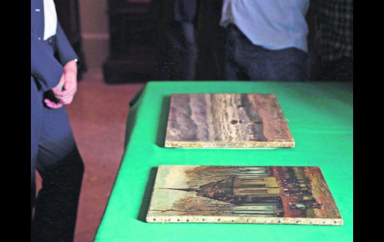 Exposición. El Museo de Capodimonte de Nápoles expondrá los Van Gogh recuperados en Italia. EFE /