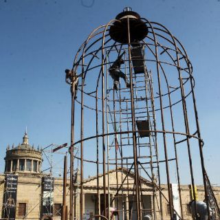 Con trabajo las 24 horas, inicia el montaje del Festival GDLUZ