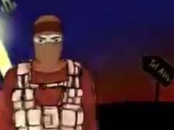 En el videoclip se aprecia a milicianos de Hamás preparados para disparar cohetes hacia una larga lista de ciudades israelíes. ESPECIAL /