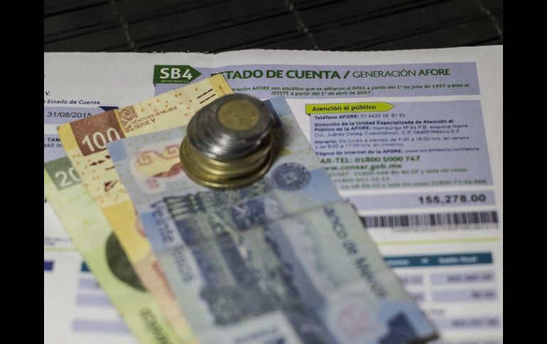 Los datos incluirán una proyección de cuánto debe ahorrar para tener una pensión de hasta 70% de su salario actual. EL INFORMADOR / ARCHIVO