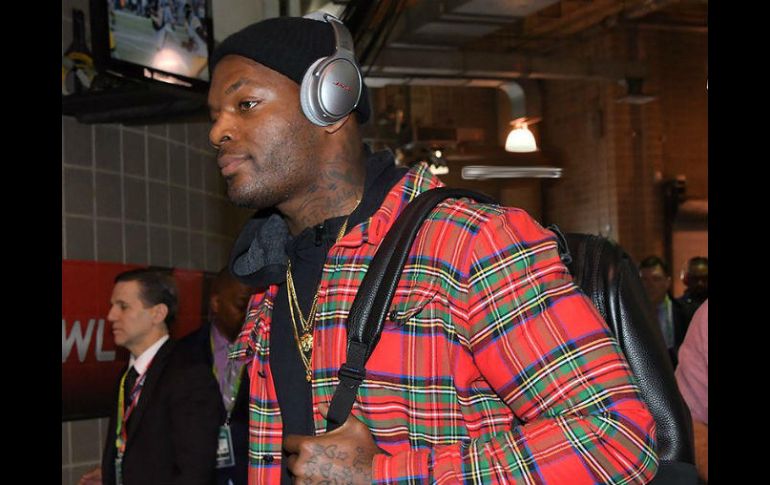 'Derriben el muro, te amo México', dijo Bennett al final del partido del domingo. TWITTER / @Patriots