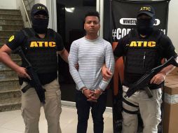 Óscar Aroldo Torres Velásquez, de 22 años, fue detenido por autoridades por estar implicado en el caso Berta Cáceres. AFP / HO