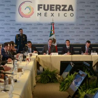 Presentan a Peña Nieto iniciativa 'Fuerza México'