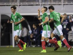 El combinado azteca se colocó como la mejor selección de la zona de Concacaf debido al ascenso y la caída en el ranking de Costa Rica. MEXSPORT / J. Martínez
