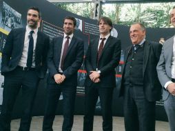 Fernando Sanz, Raúl González, Fernando Morientes, Javier Tebas y Rodrigo López Jurado estuvieron presentes. TWITTER / GlobalWMéxico