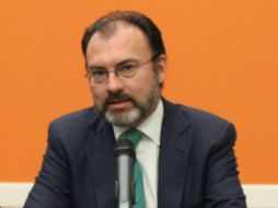 Videgaray estuvo en la Casa Blanca en una visita oficial el mismo día en Trump firmó la orden ejecutiva para construir el muro. NTX / ARCHIVO