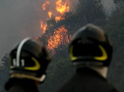 Las empresas han operado durante los últimos años en los incendios forestales en Chile. EFE / ARCHIVO