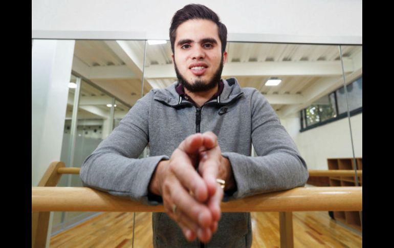 El clavadista tapatío espera recuperarse por completo para retomar de lleno sus entrenamientos. SUN / L. Cortés